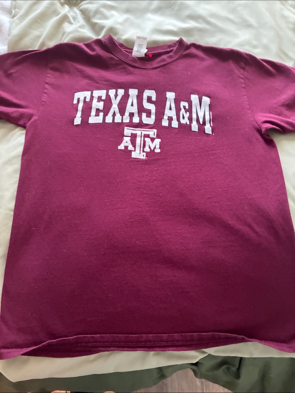 Maroon Graphic Tee - Men's Crew Neck